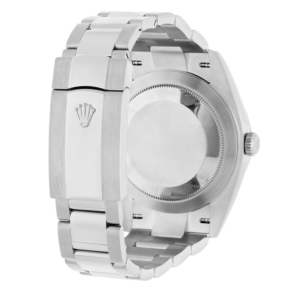 Rolex Datejust 41 126300 Steel White Roman Dial Oyster Band Watch
