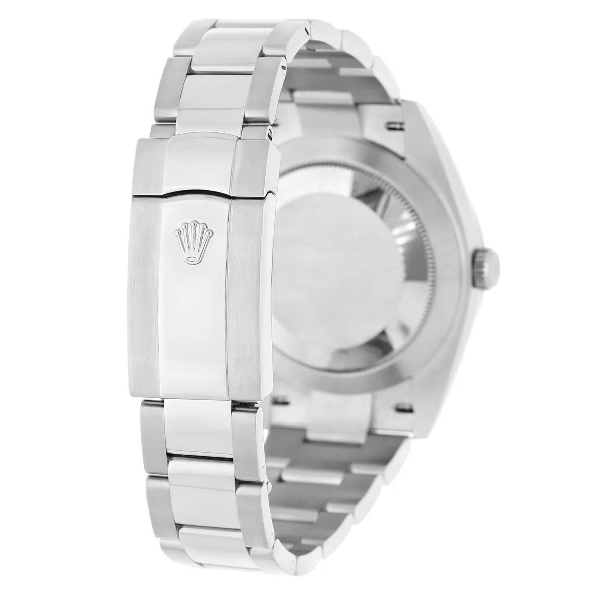 Rolex Datejust 41mm 126334 Fluted Bezel White Roman Dial Oyster Bracelet – image 8