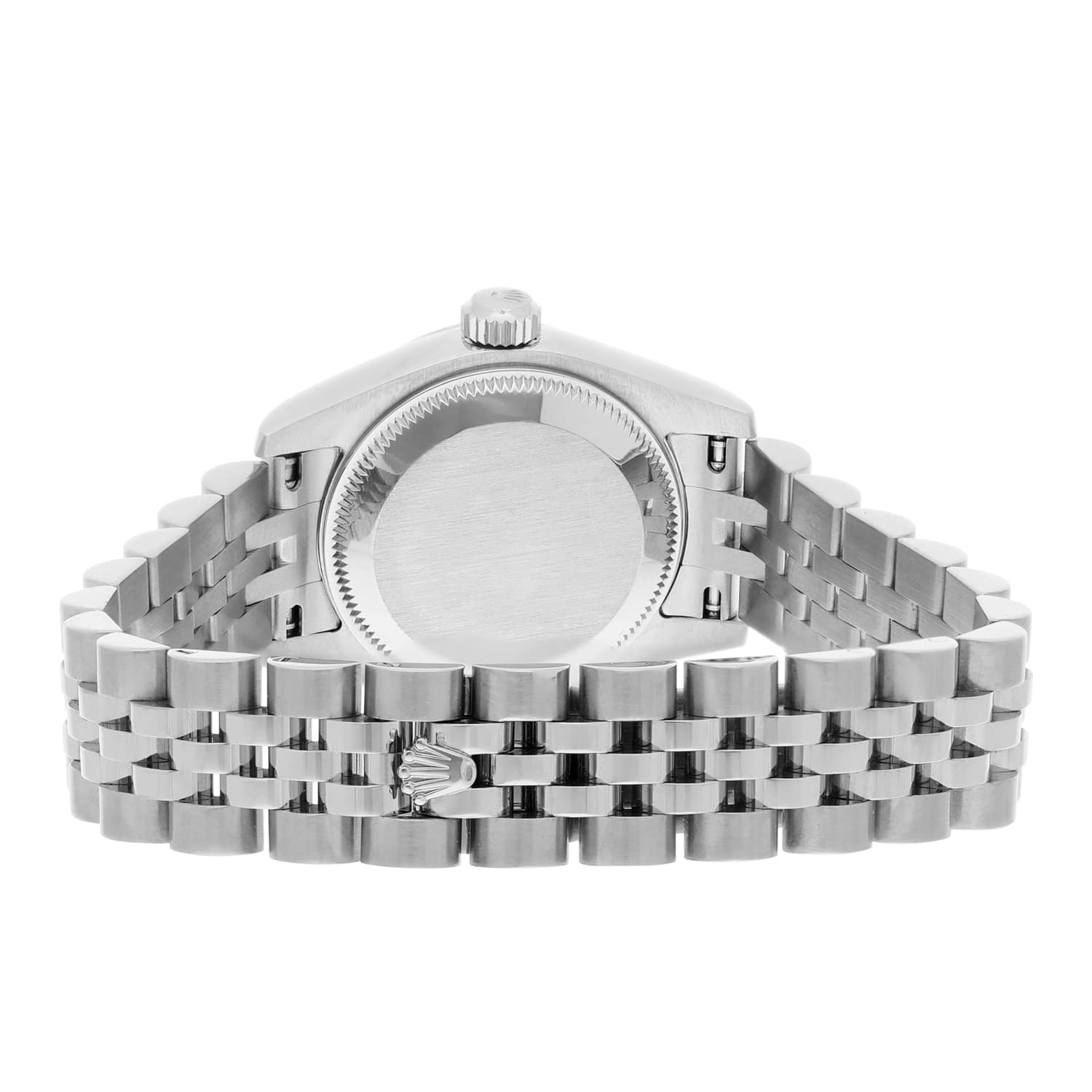 Rolex Lady-Datejust 26mm 179174 Steel & White Gold Watch Roman Dial