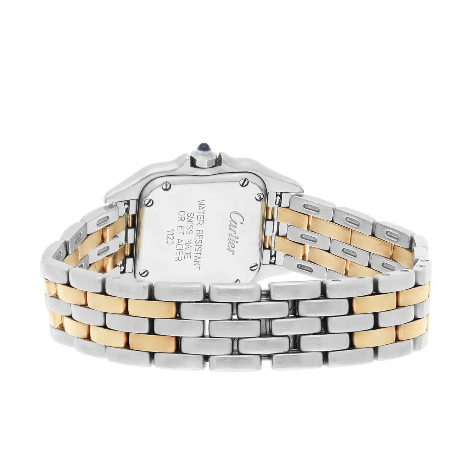 Cartier Panthère W25029b6 Ladies 18k Yellow Gold And Stainless Steel Quartz – image 8