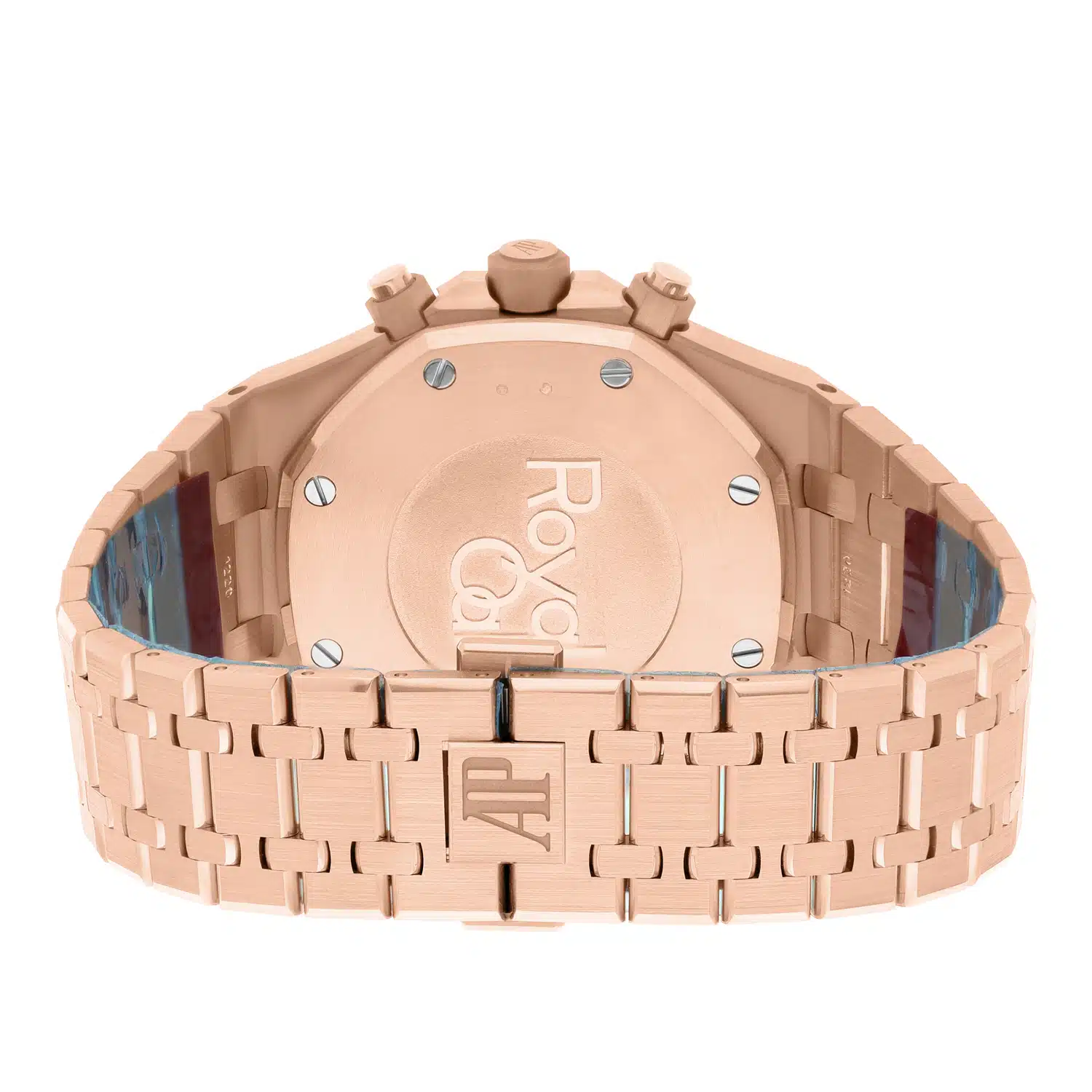 Audemars Piguet Royal Oak Chronograph Blue 26331OR.OO.1220OR.01 Rose Gold Watch – image 8
