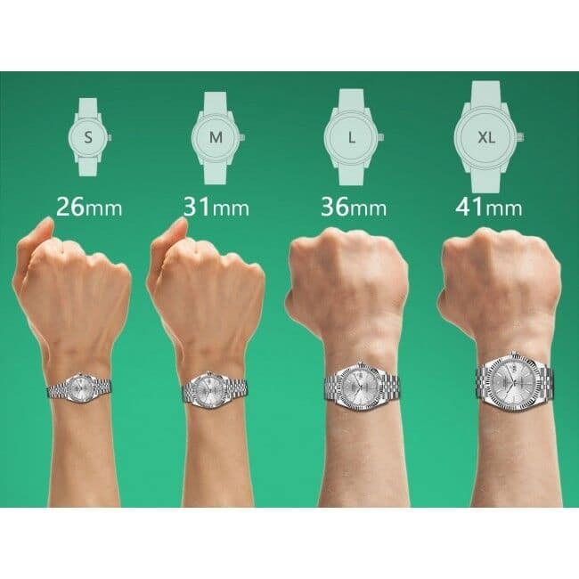 Rolex Datejust 31 Grey Index Dial Stainless Steel Diamond Ladies Watch 68274