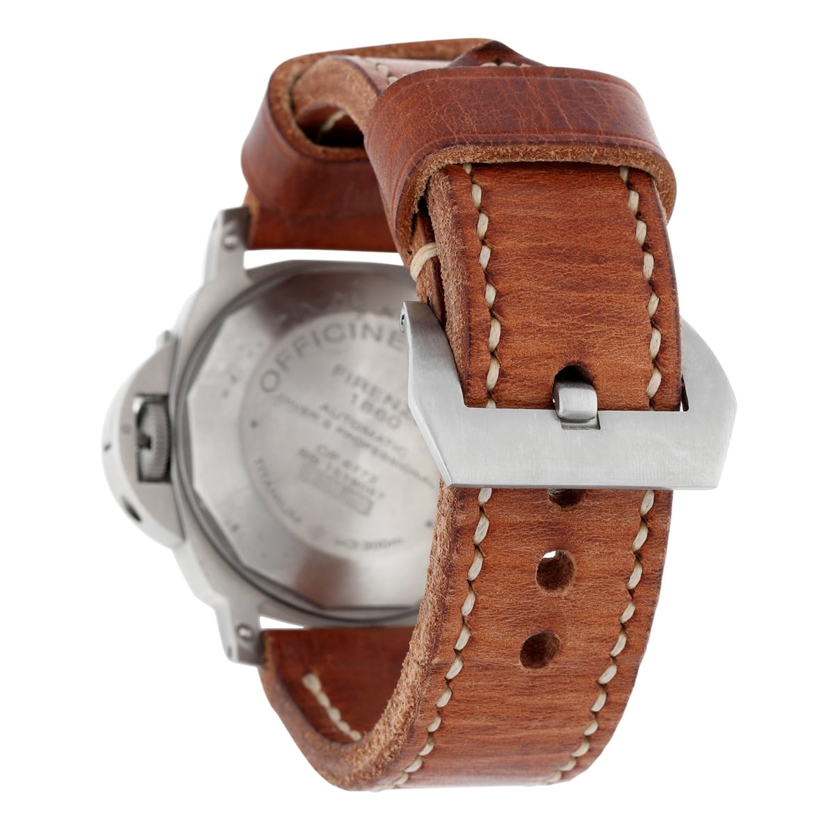 Panerai 44mm Luminor Submersible PAM00025 Date Black Dial Automatic Watch