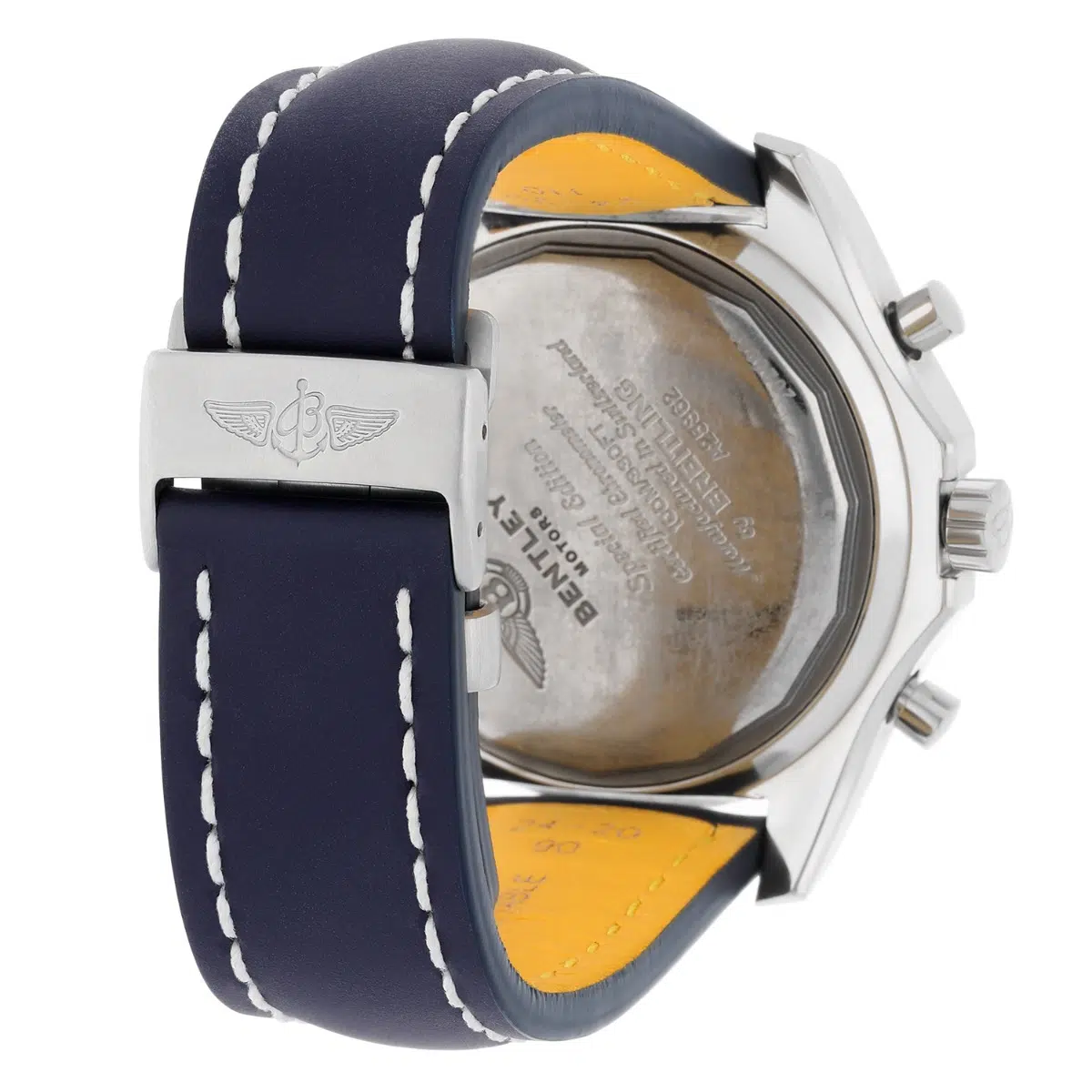 Breitling for Bentley Motors Blue Dial, Blue Strap Stainless Steel Watch A25362 – image 8