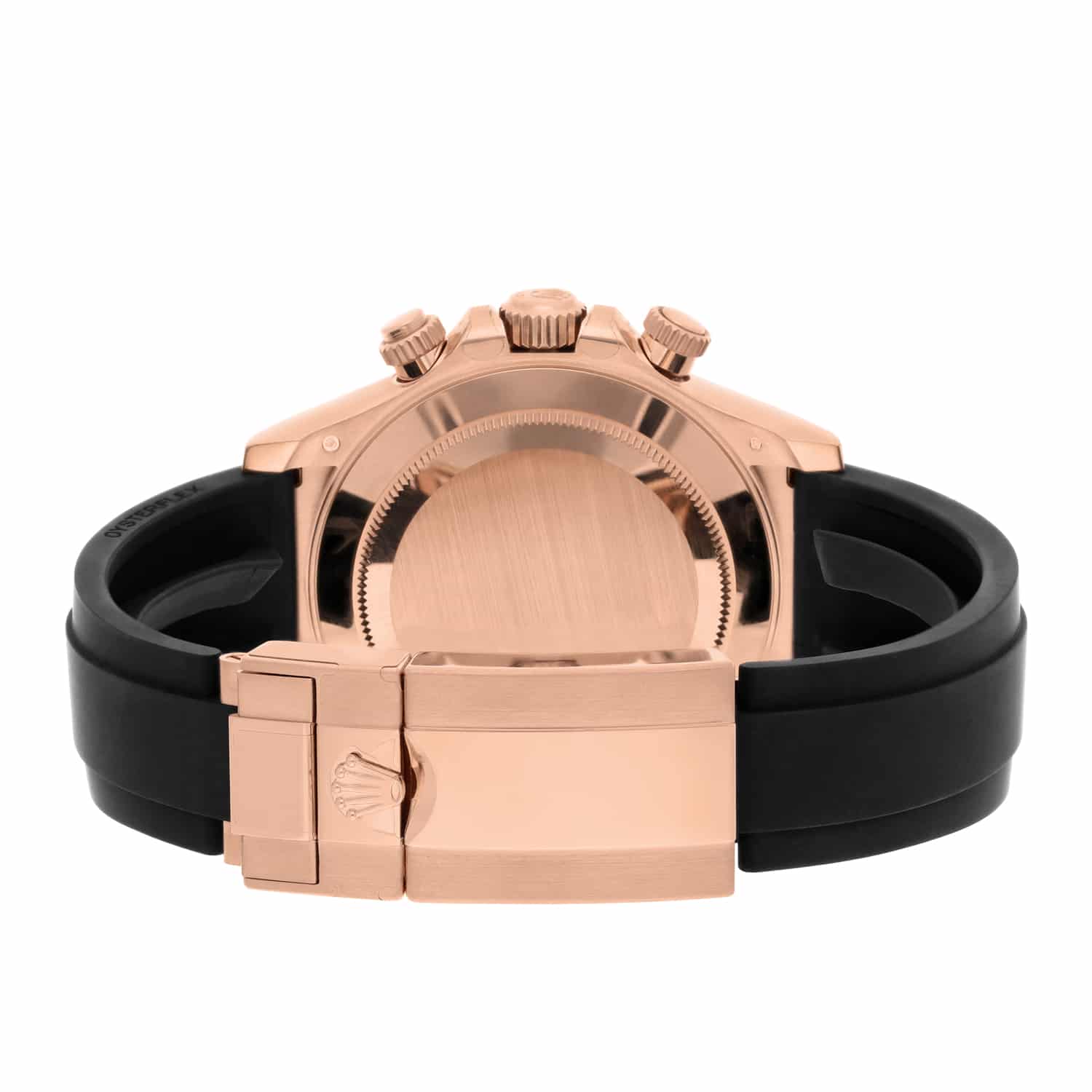 Rolex Daytona 116515LN Rose Gold Oysterflex Chocolate Dial Men's Watch 2021