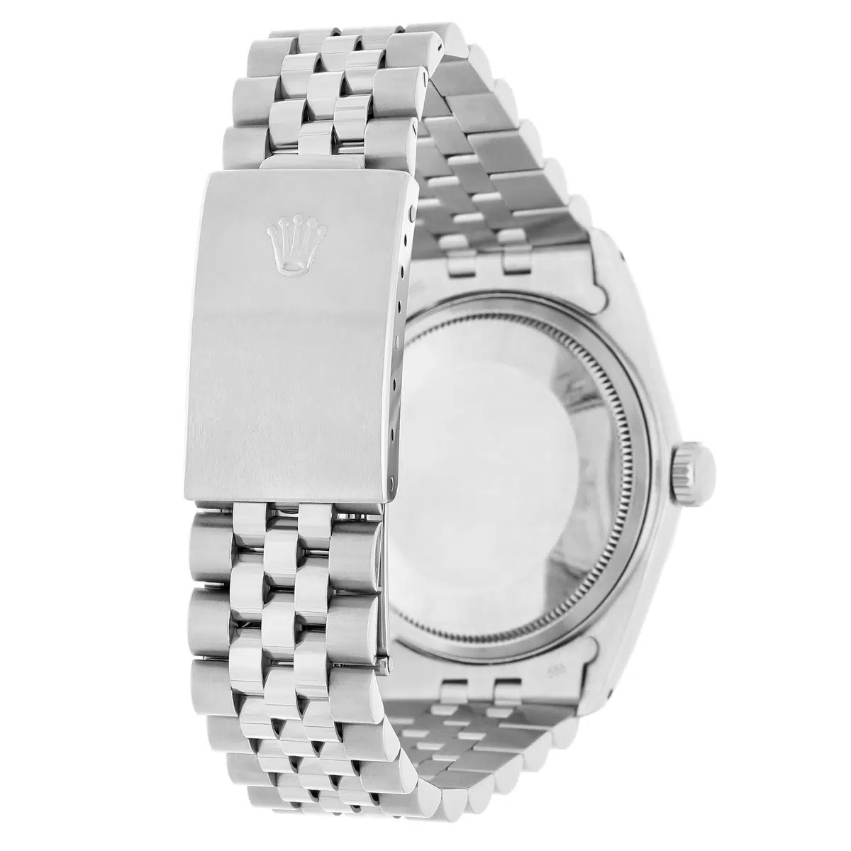 Rolex Datejust 1600 Stainless Steel Oyster Rare Blue Dial Unisex Watch 36mm – image 8