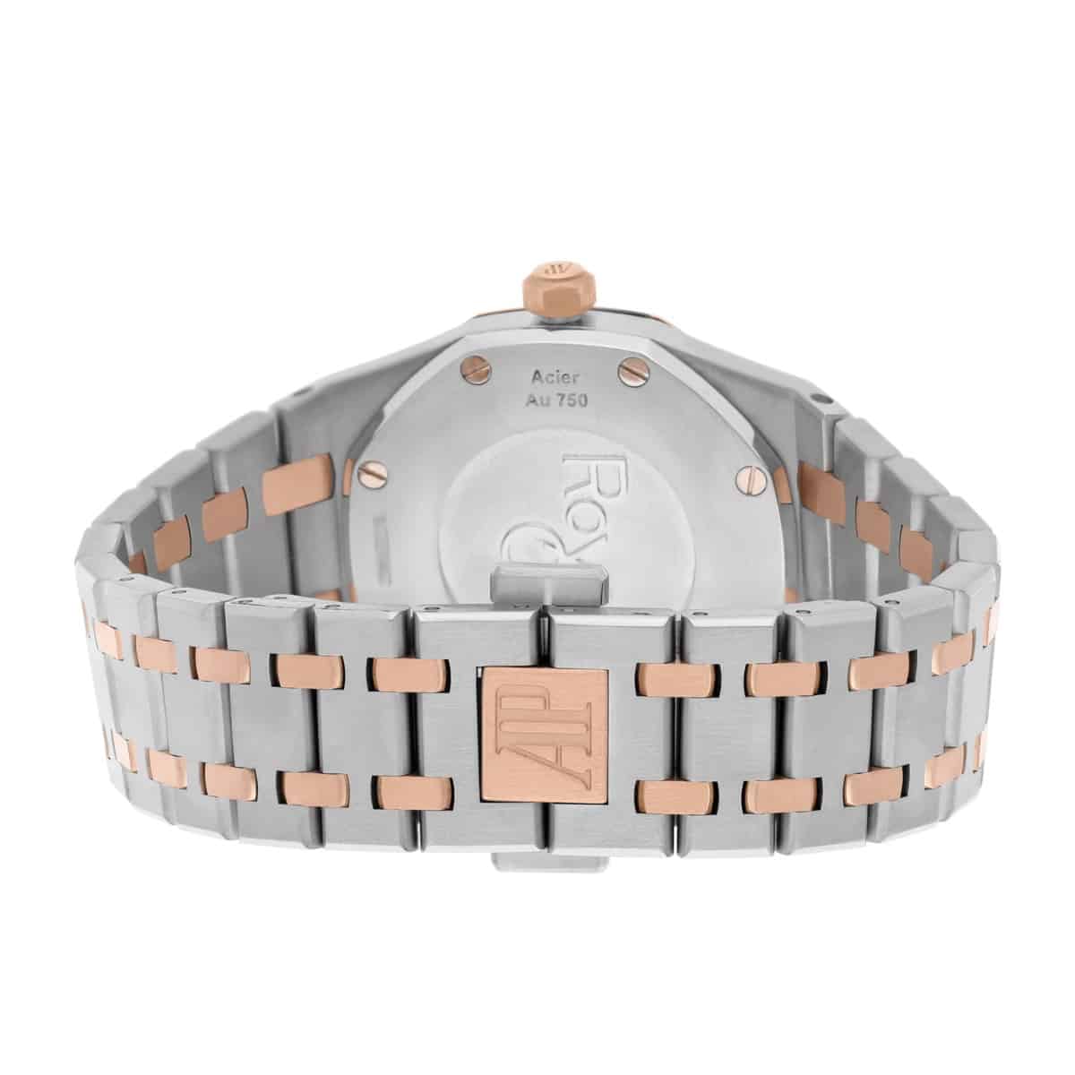 Audemars Piguet Royal Oak 33mm Quartz 67650SR.OO.1261SR.01 Pink Dial Watch With Box/Papers