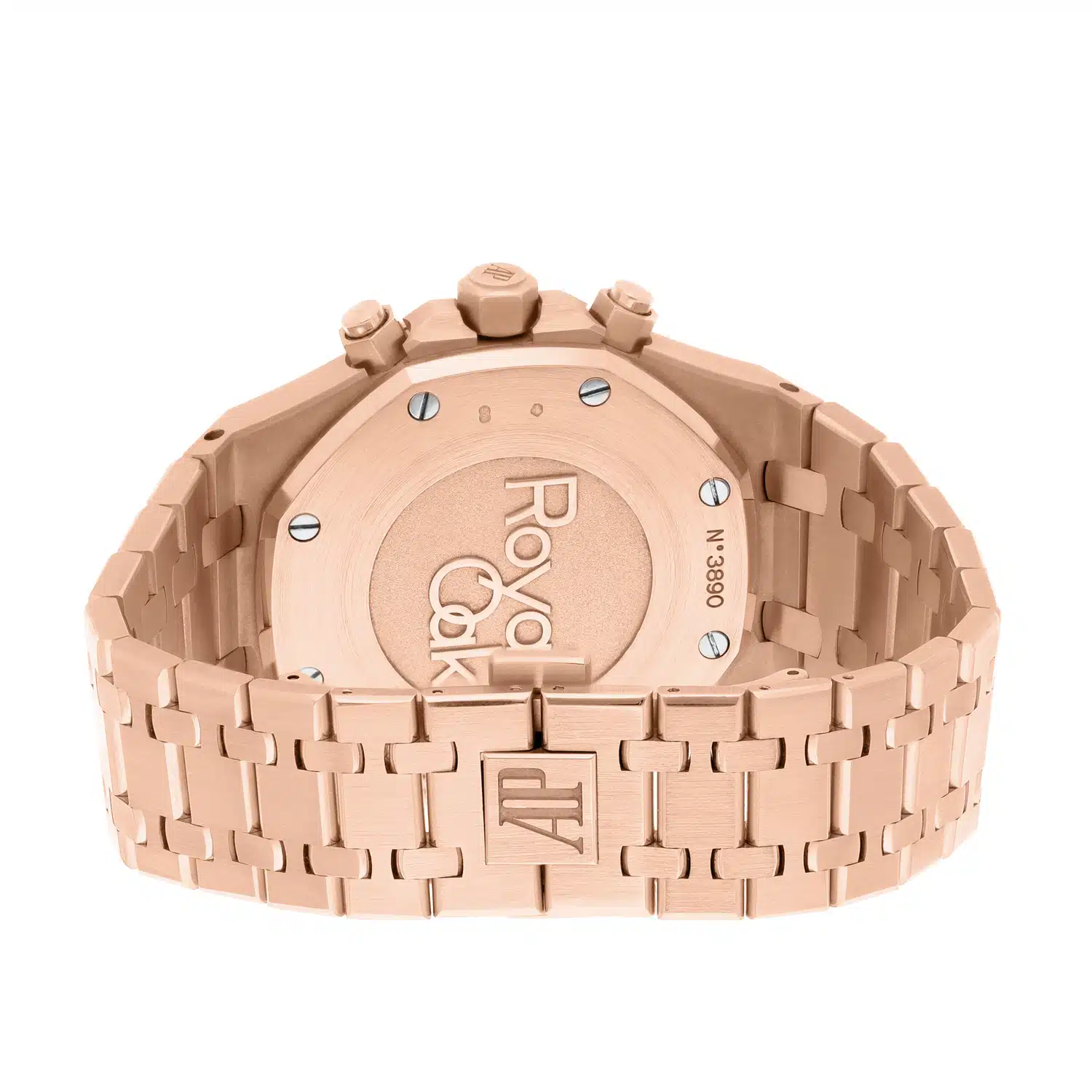Audemars Piguet Royal Oak 26320OR.OO.1220OR.01 Chrono Rose Gold Black Mens Watch – image 8