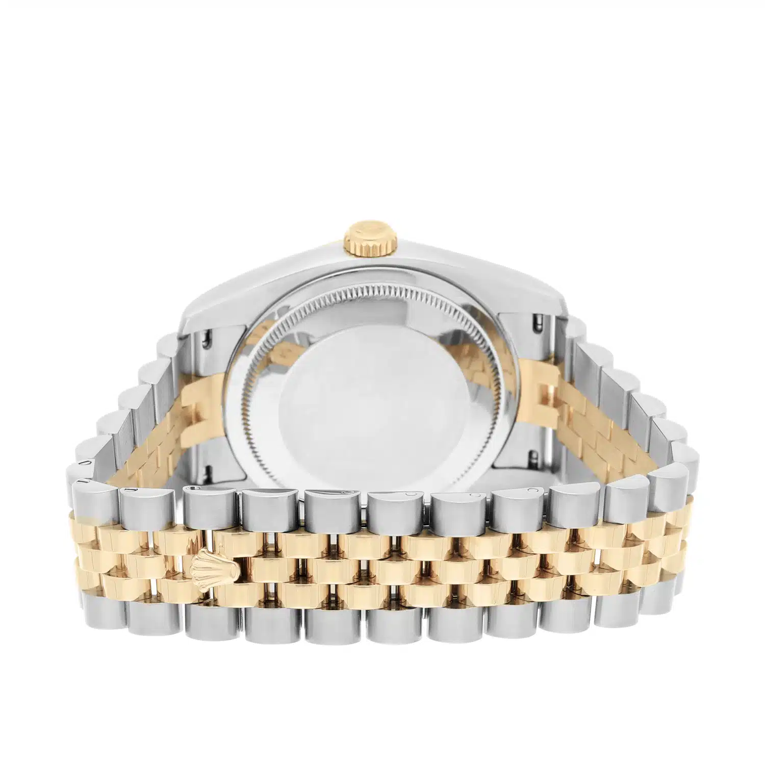 Rolex Datejust 36 116233 White Roman Dial Jubilee Gold & Stainless Steel Watch – image 8