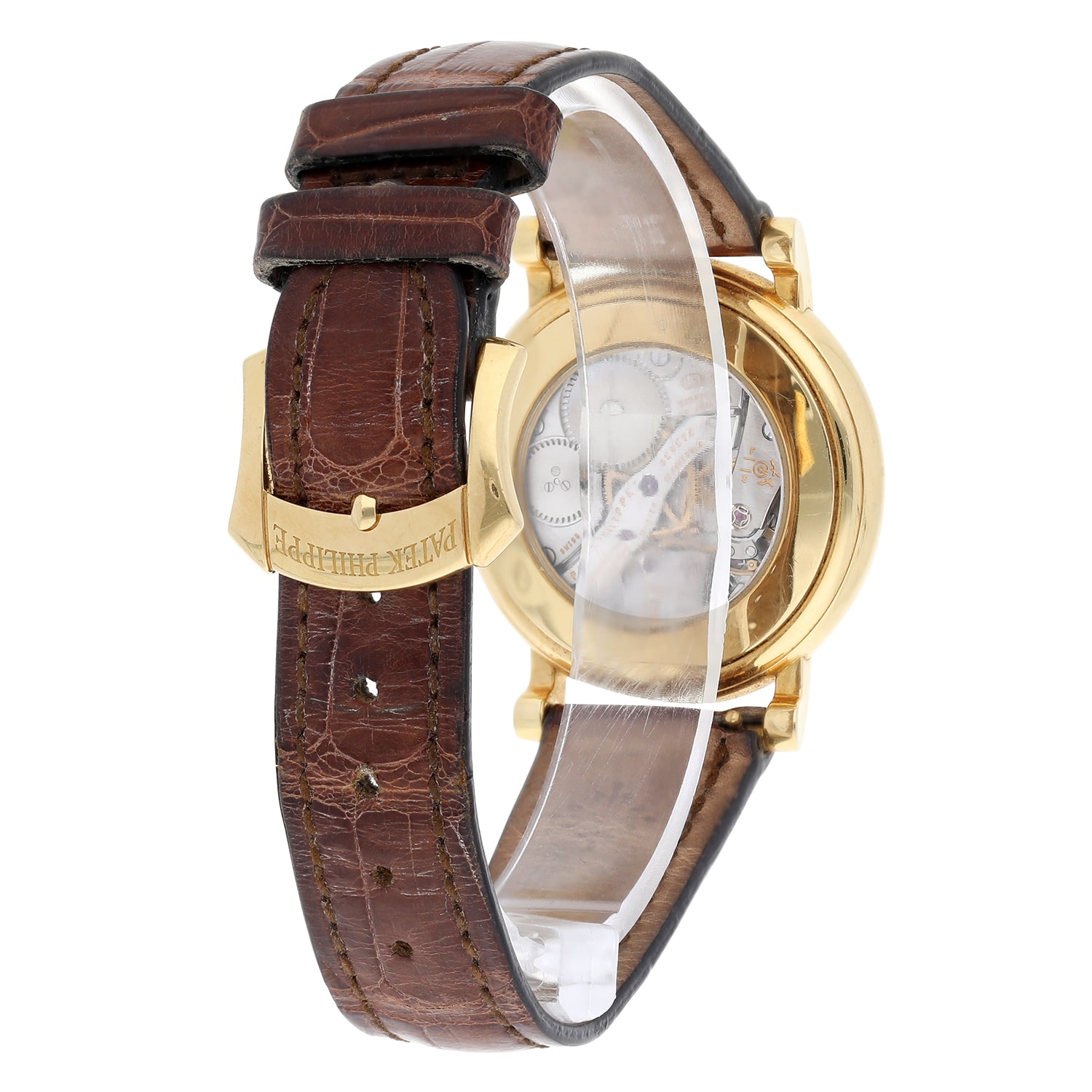 Patek Philippe Calatrava Yellow Gold 4959J-001 Mother Of Pearl Diamond Dial Tiffany