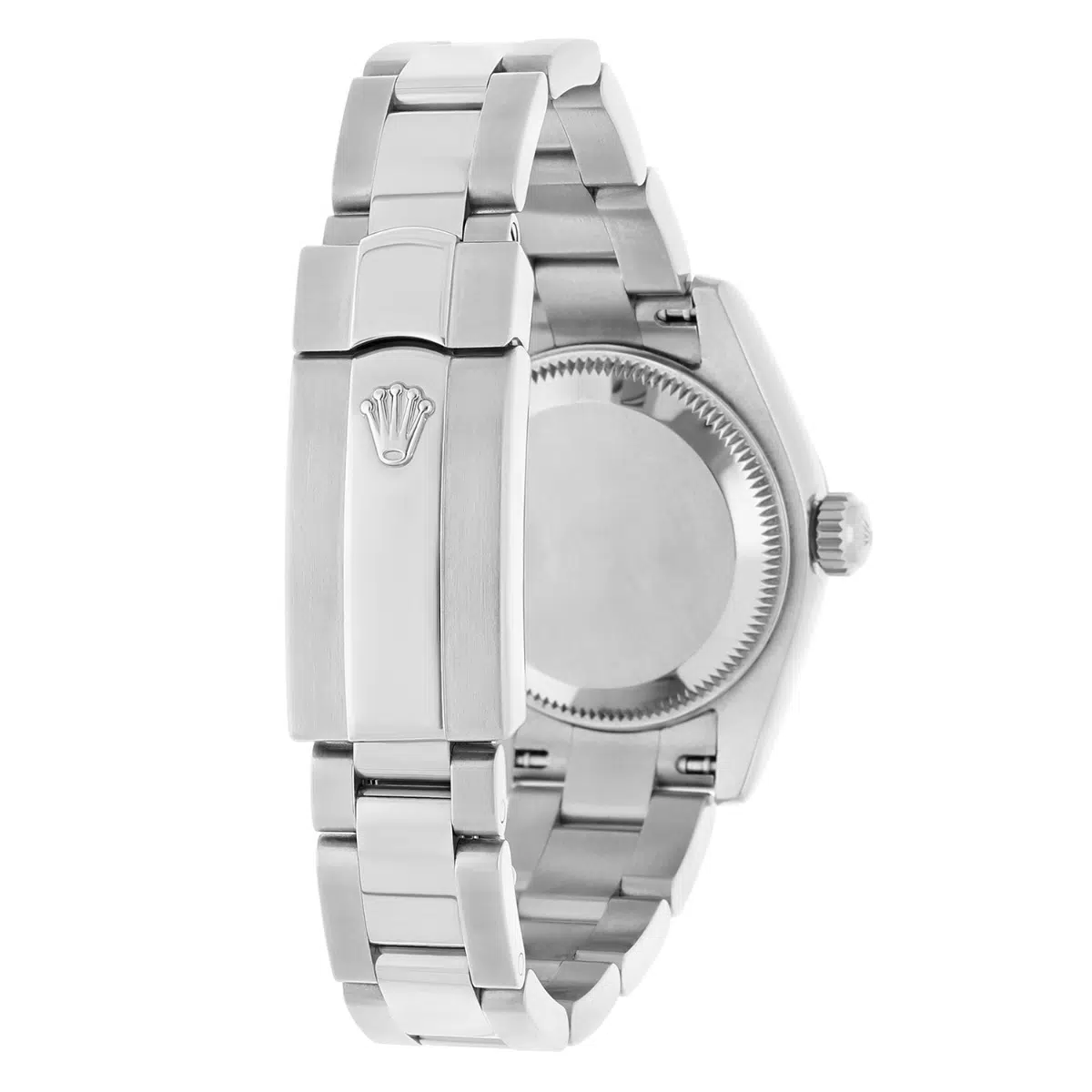 Rolex Datejust 179160 26 mm Silver Index Dial Diamond Bezel Oyster Band Steel Watch – image 8