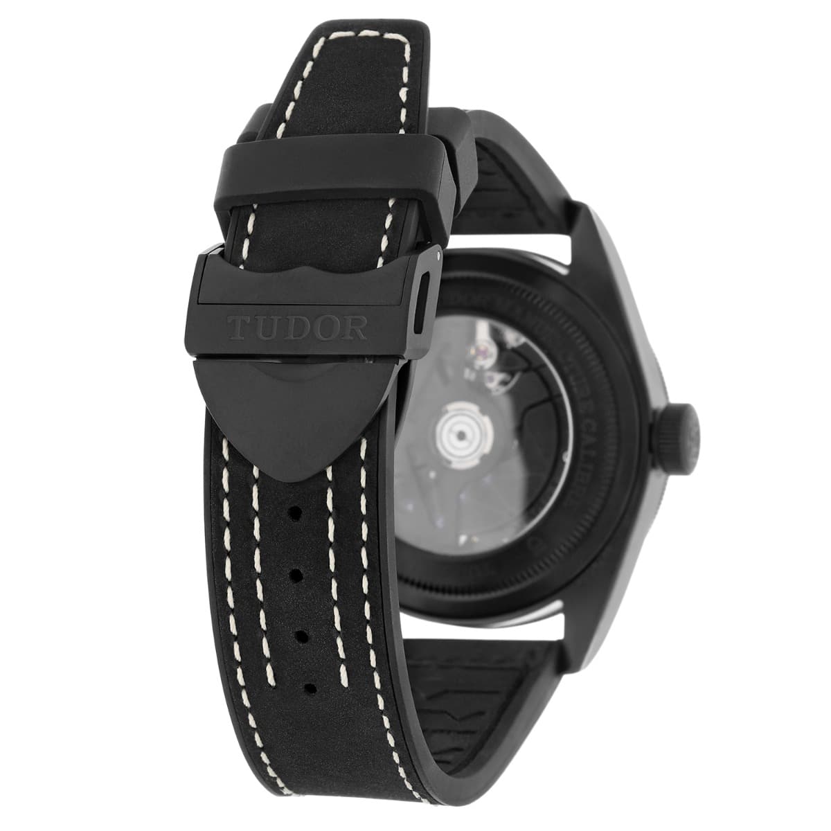 Tudor Black Bay 79210CNU-0001 Black Ceramic Leather Strap