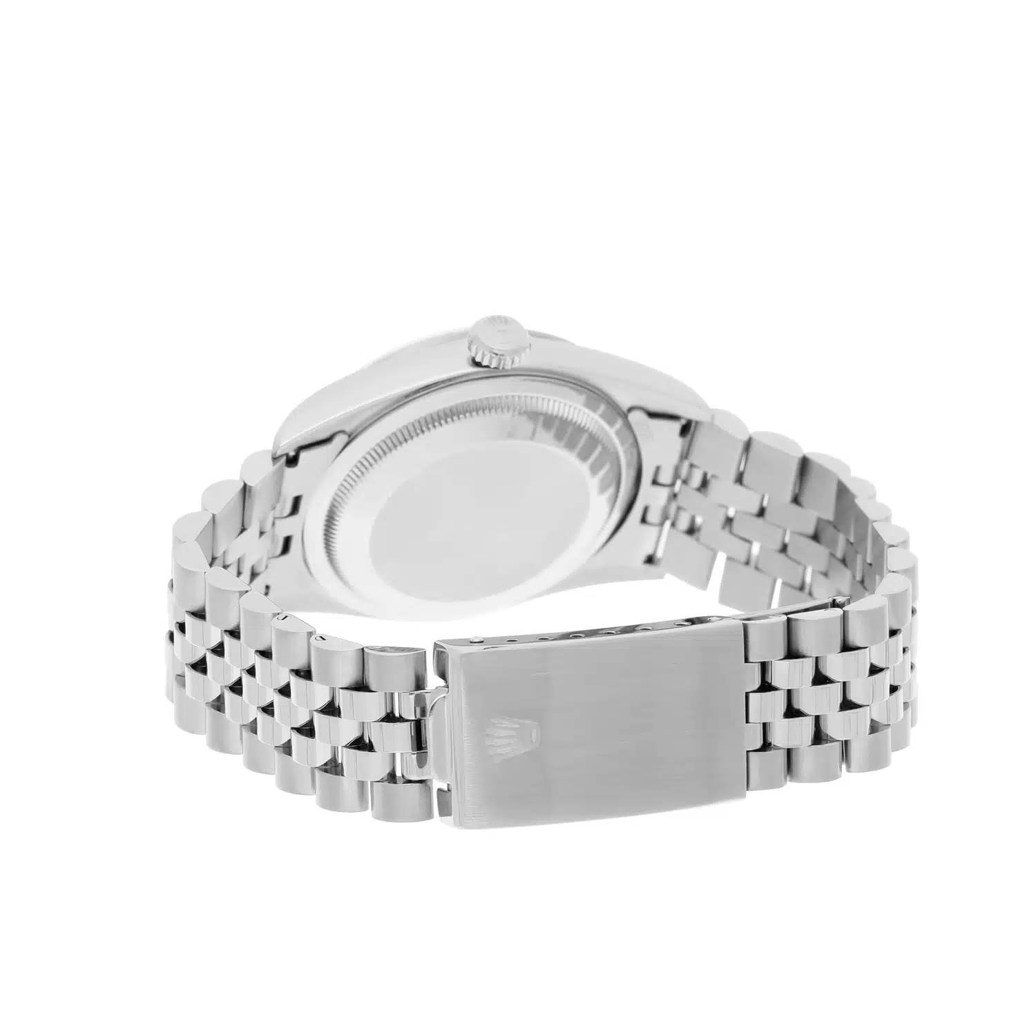 Rolex Datejust 36mm Stainless Steel Watch Black Roman Dial 16220 – image 9