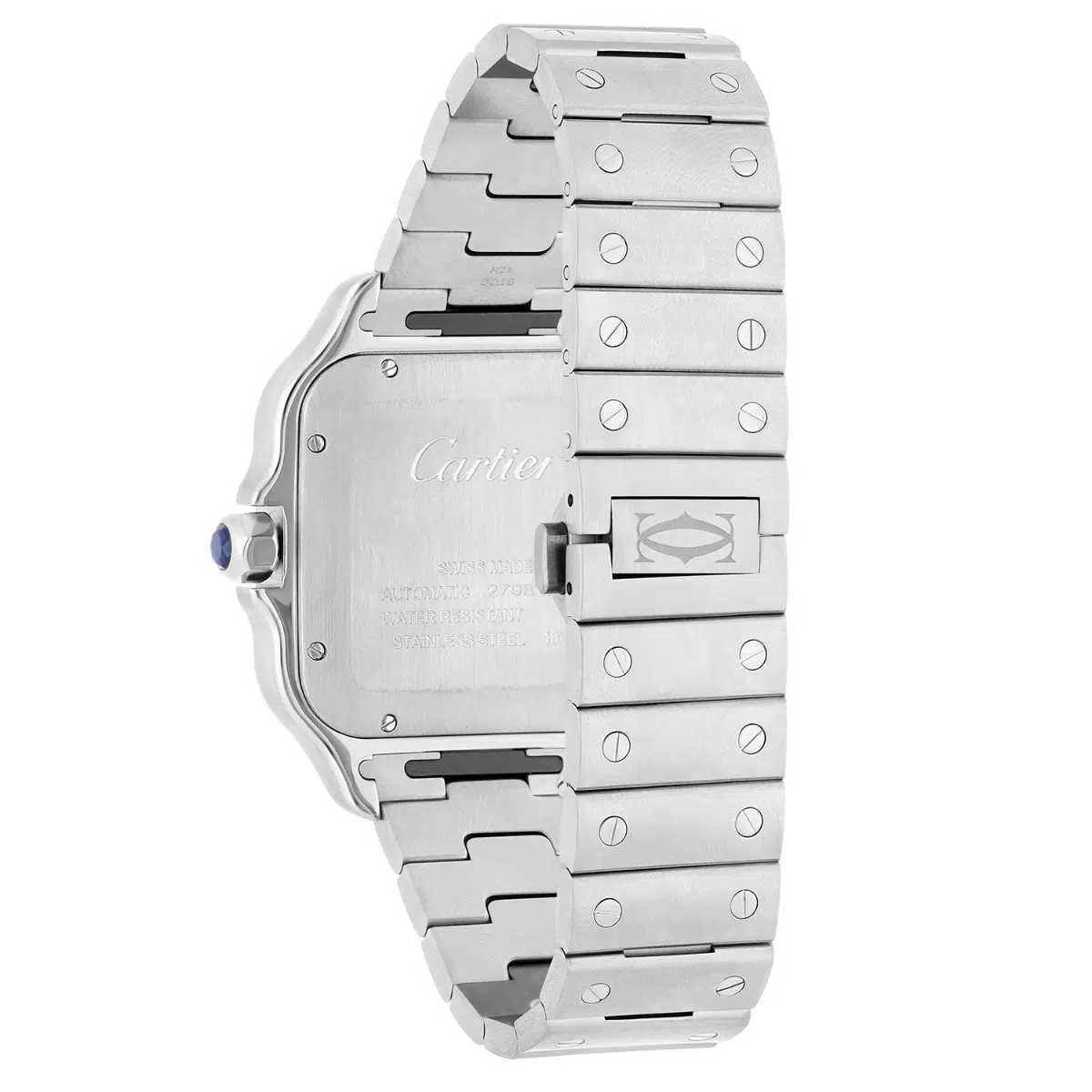 Cartier Santos De Cartier Blue Dial Stainless Steel Men's Watch WSSA0048 Complete – image 7