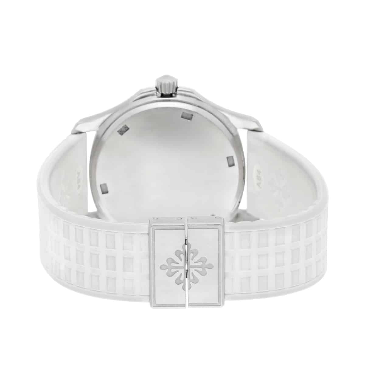 Patek Philippe Aquanaut 5067A White Dial Ladies Watch with Diamonds Papers 2010