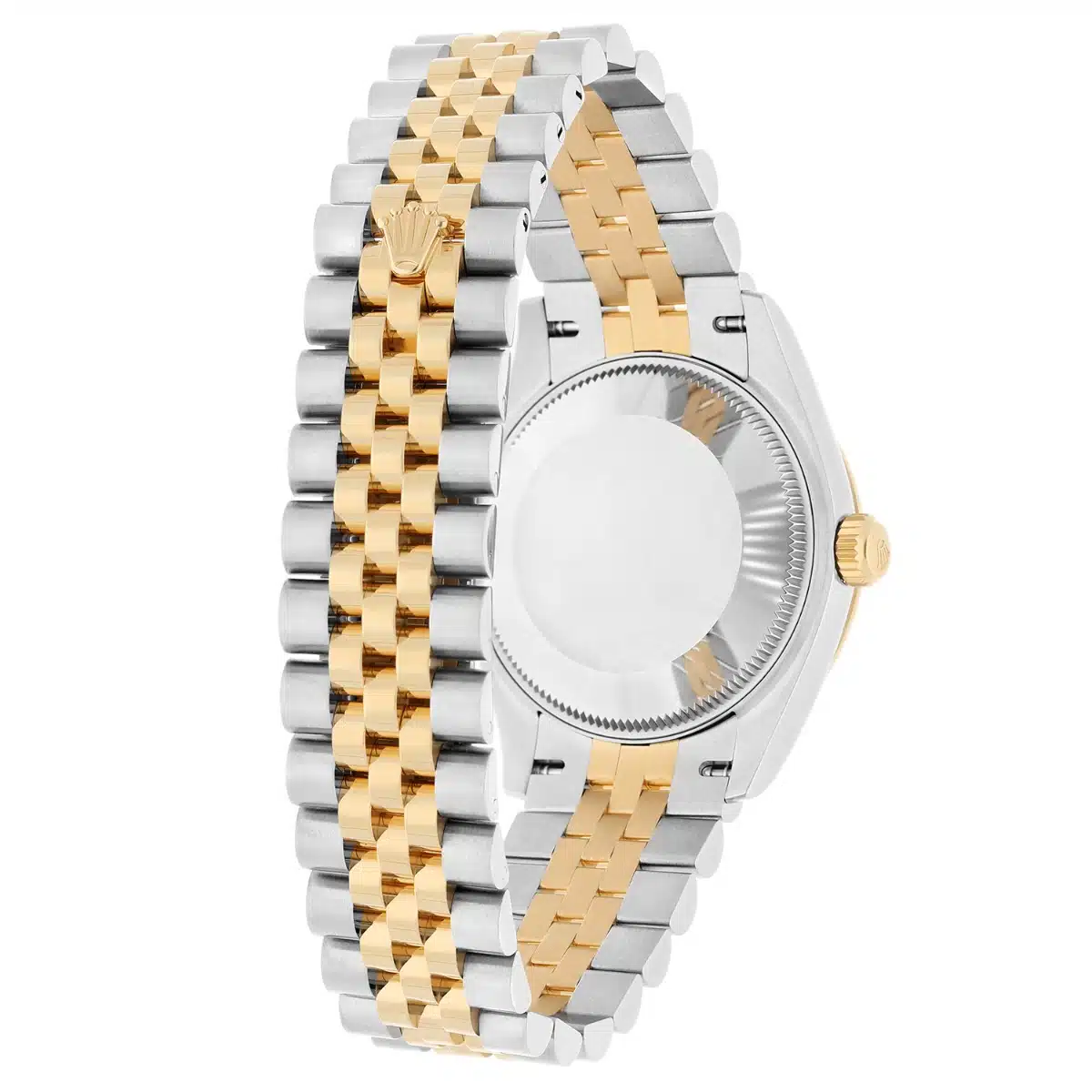 Rolex Datejust 31mm 278273-0032 Stainless Steel and Yellow Gold with Green Floral Diamond Dial 2023 – image 7