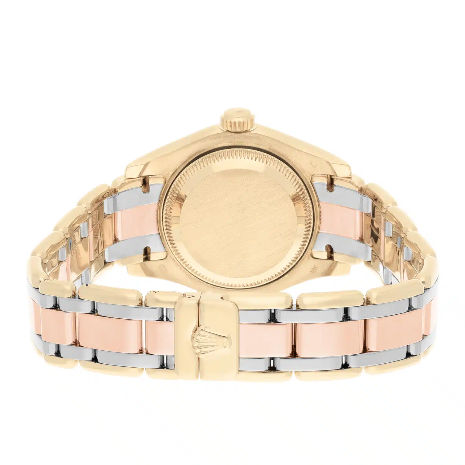 Rolex Lady-Datejust Tridor Pearlmaster 18K Rose/Yellow/White Gold 29mm Ladies Box Papers 69318 – image 8