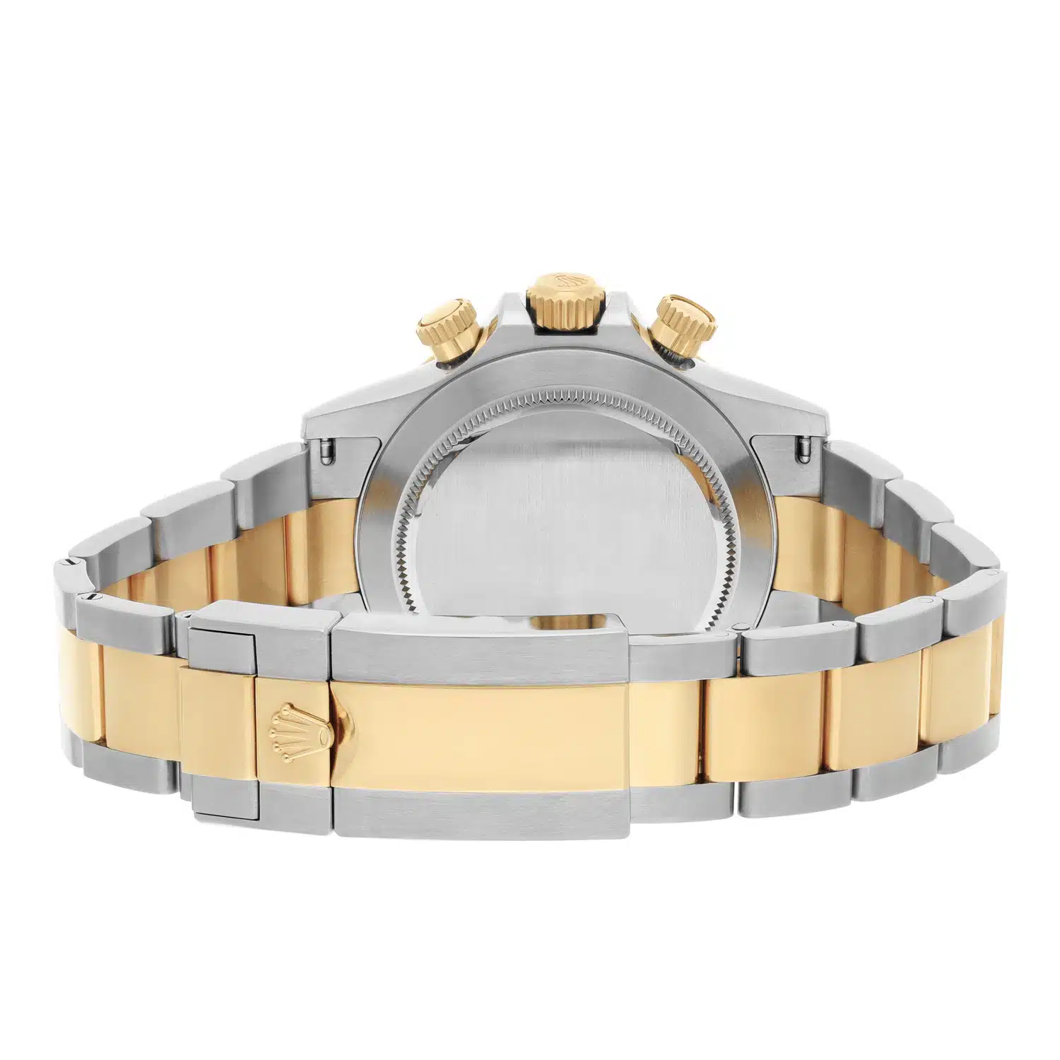 Rolex Daytona Stainless Steel Yellow Gold Black Dial Mens Watch 116523 – image 8