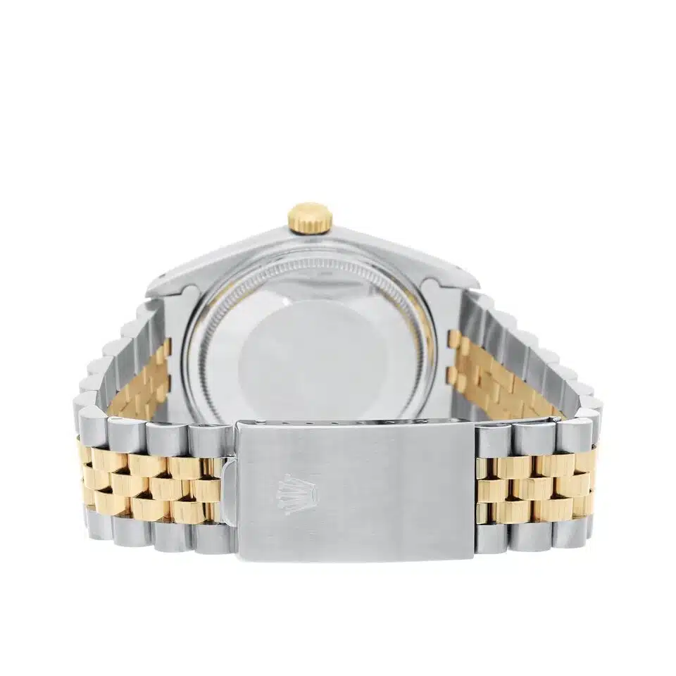 Rolex Datejust 36mm Two Tone White Diamond Dial Jubilee 16233 Complete 1992 – image 8