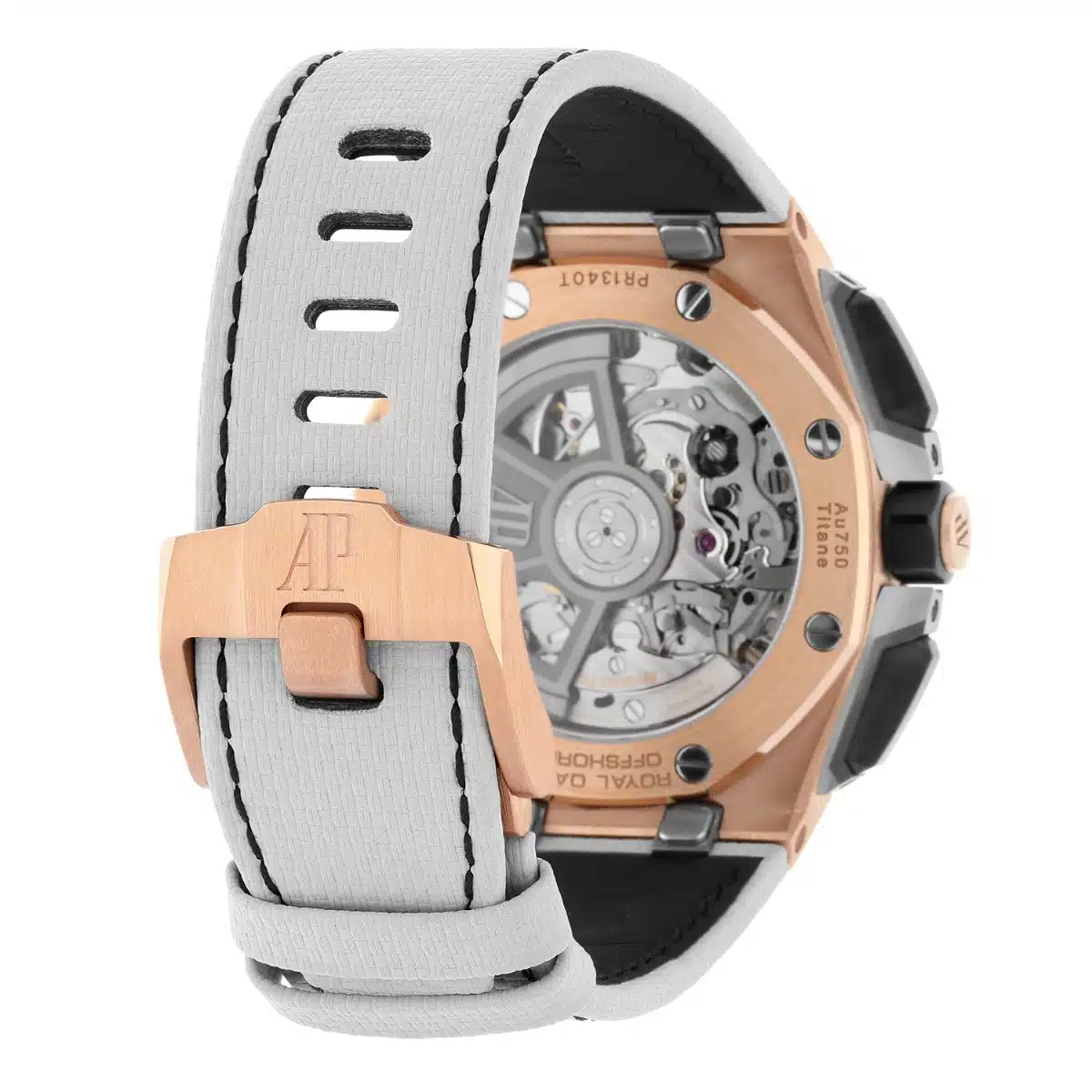 Audemars Piguet 26420OI.OO.A015VE.01 Royal Oak 43mm 18K Rose Gold Titanium Watch – image 8