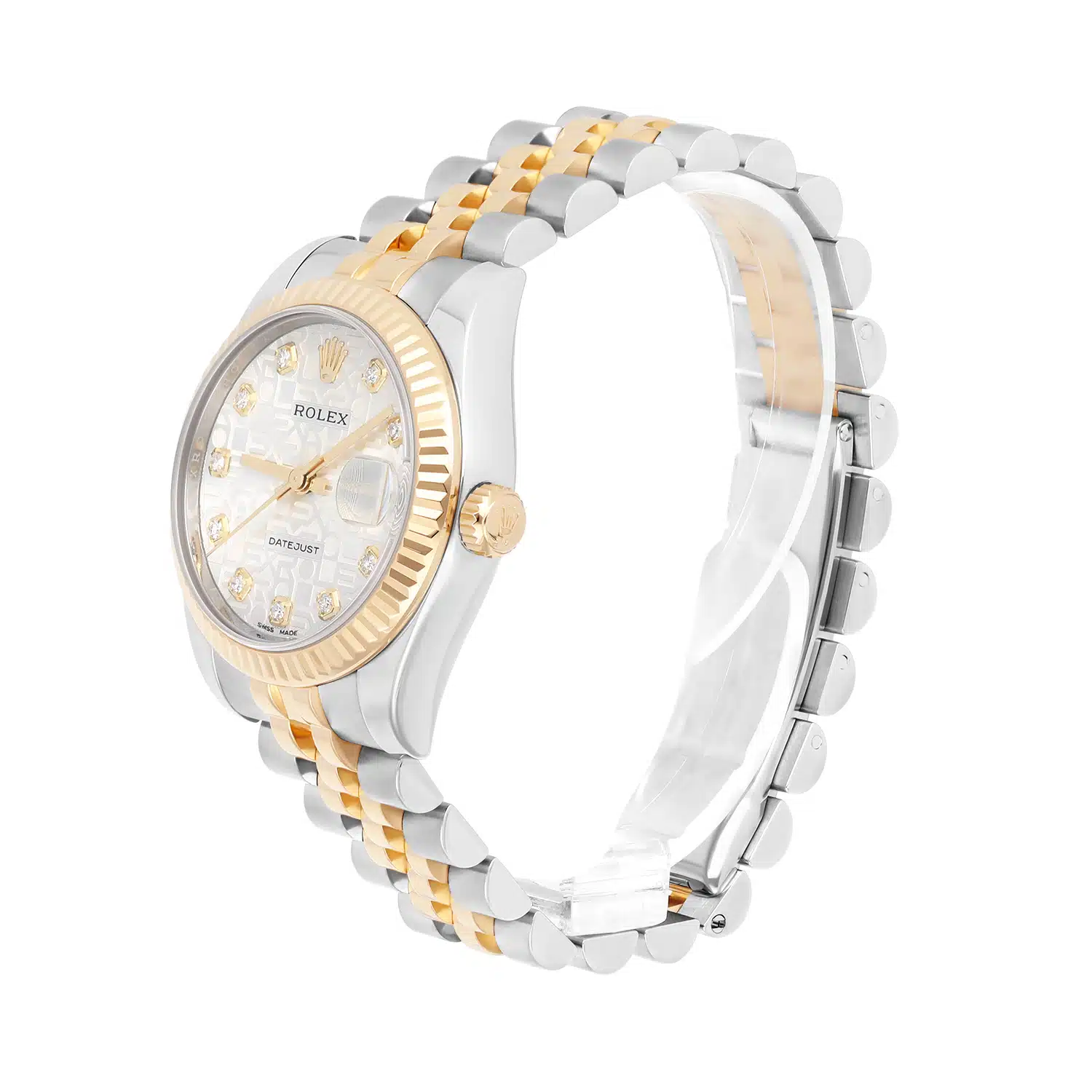 Rolex Women's Datejust 31 178273-0006 Silver Jubilee Diamond Dial, Jubilee Bracelet – image 2