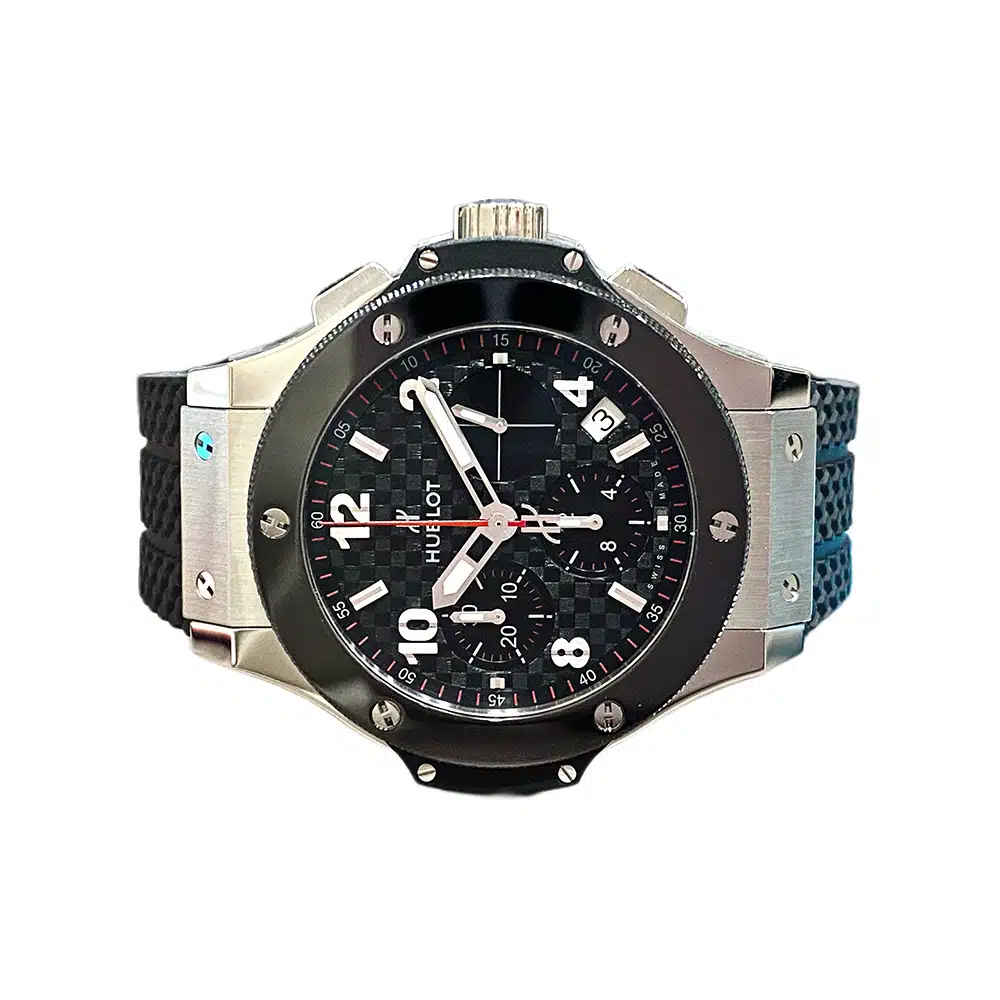 Hublot Big Bang Black Dial 341.SB.131.RX Stainless Steel with Black Rubber Watch – image 3