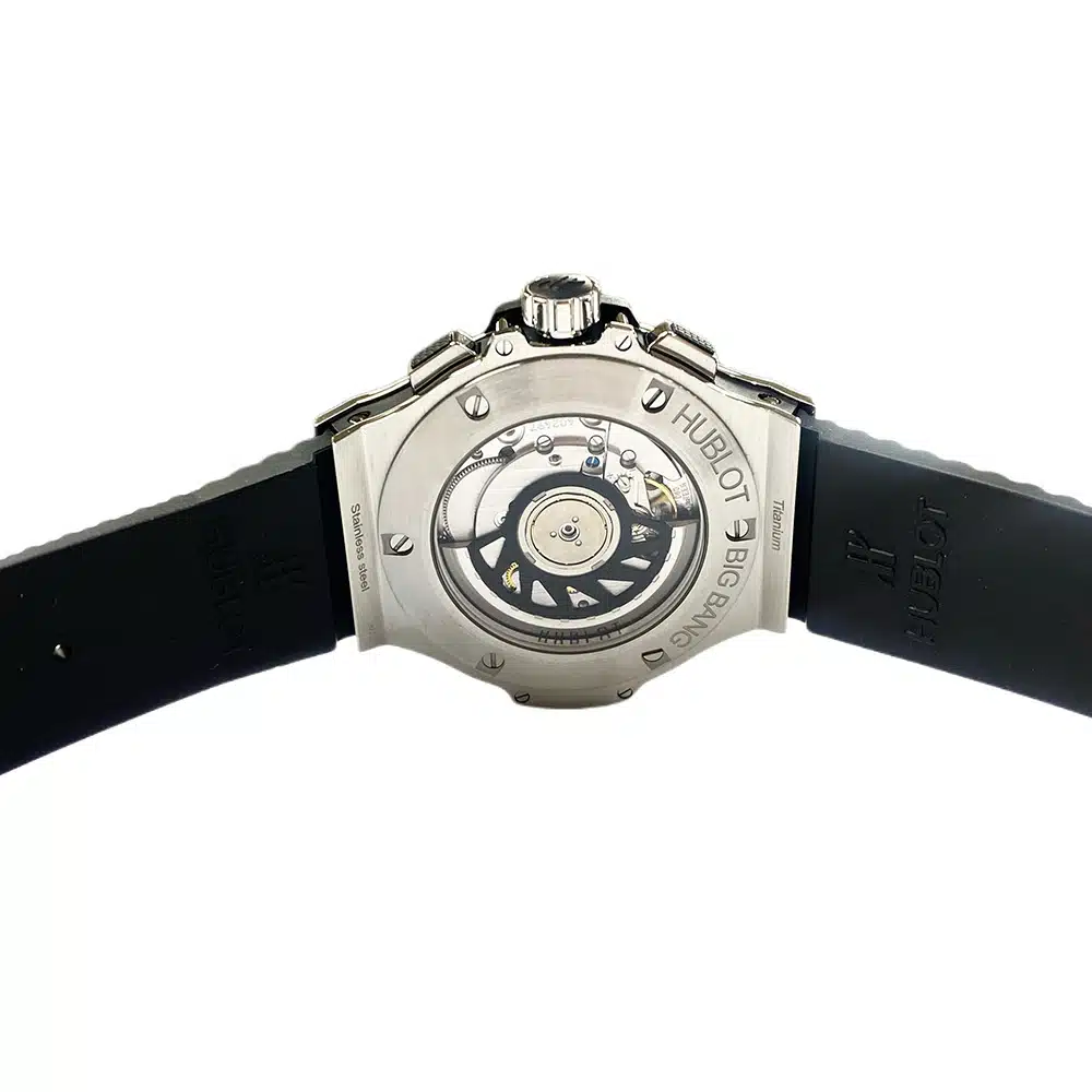 Hublot Big Bang Black Dial 341.SB.131.RX Stainless Steel with Black Rubber Watch – image 5