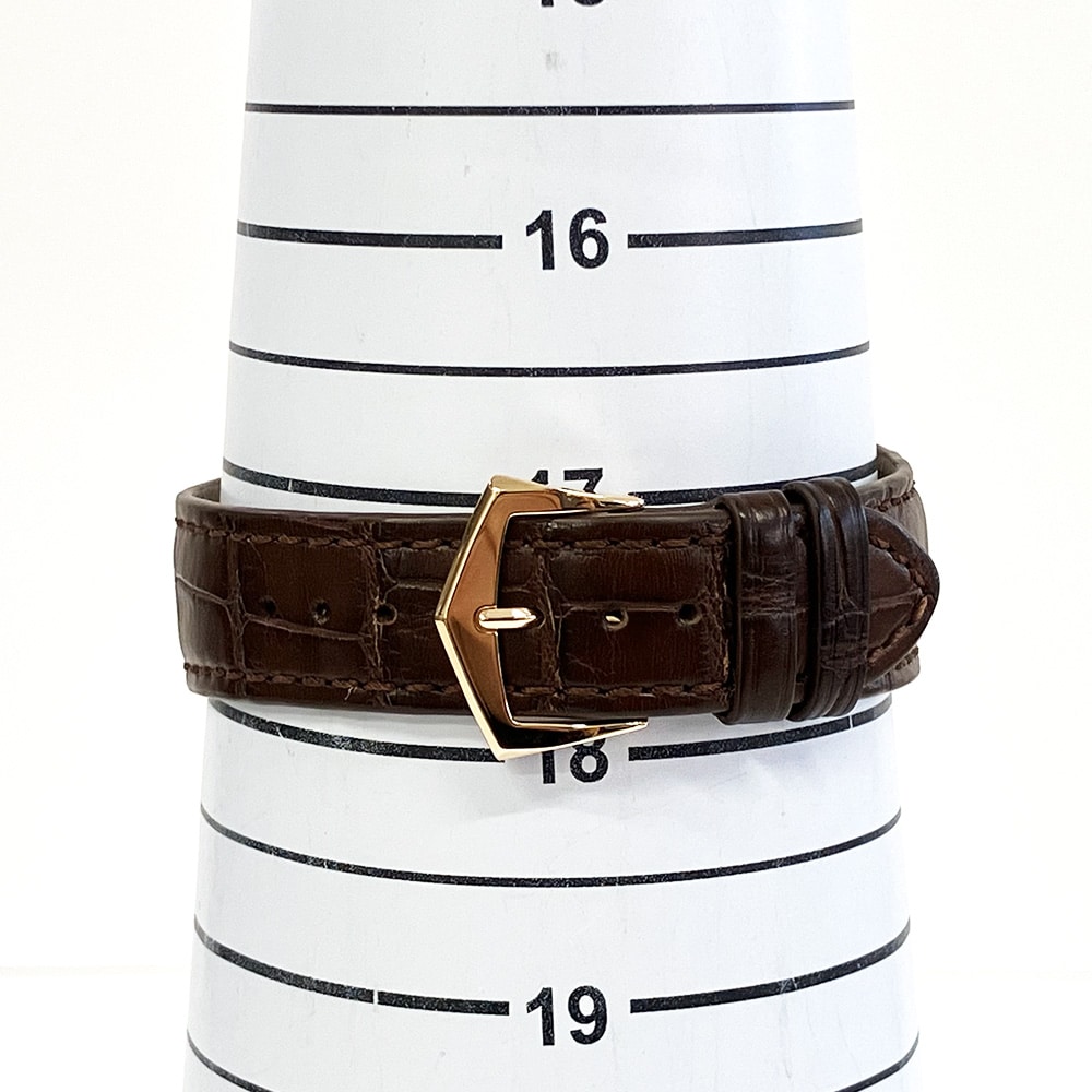 Patek Philippe Calatrava 37mm 5127R-001 Rose Gold With Brown Leather Watch 2013