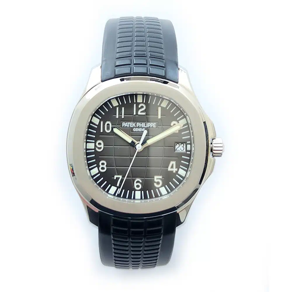 Patek Philippe Aquanaut 40mm 5167A-001 Stainless Steel With Black Rubber Watch Black Dial 2008 – image 3