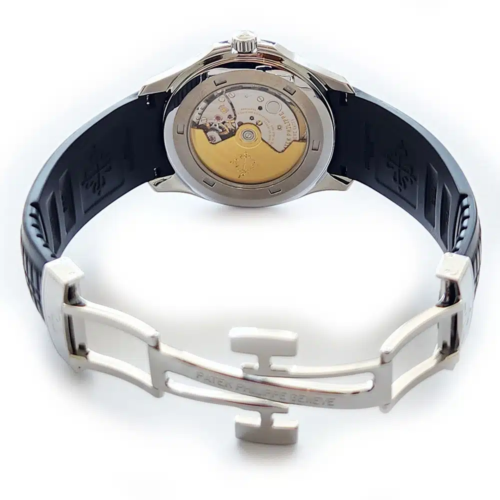 Patek Philippe Aquanaut 40mm 5167A-001 Stainless Steel With Black Rubber Watch Black Dial 2008 – image 6