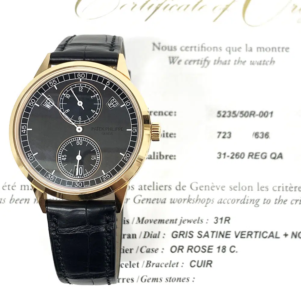 Patek Philippe Annual Calendar 40mm 5235/50R-001 Rose Gold with Grey Dial Watch – image 2