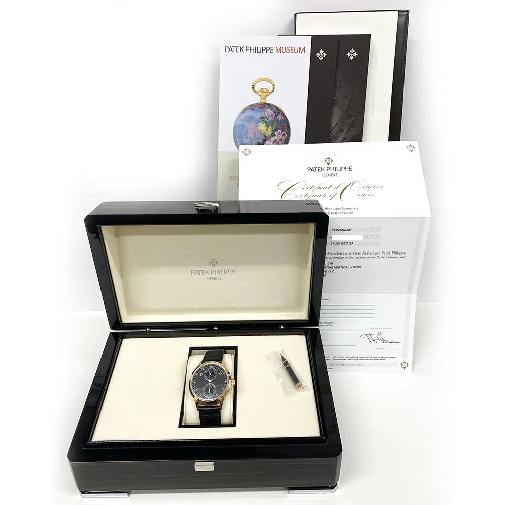 Patek Philippe Annual Calendar 40mm 5235/50R-001 Rose Gold with Grey Dial Watch – image 8
