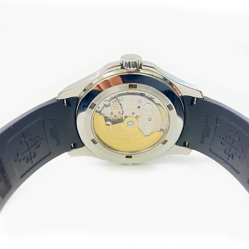 Patek Philippe Aquanaut Travel Time 5164A-001 Stainless Steel With Black Rubber Watch Black Dial 2015 – image 5