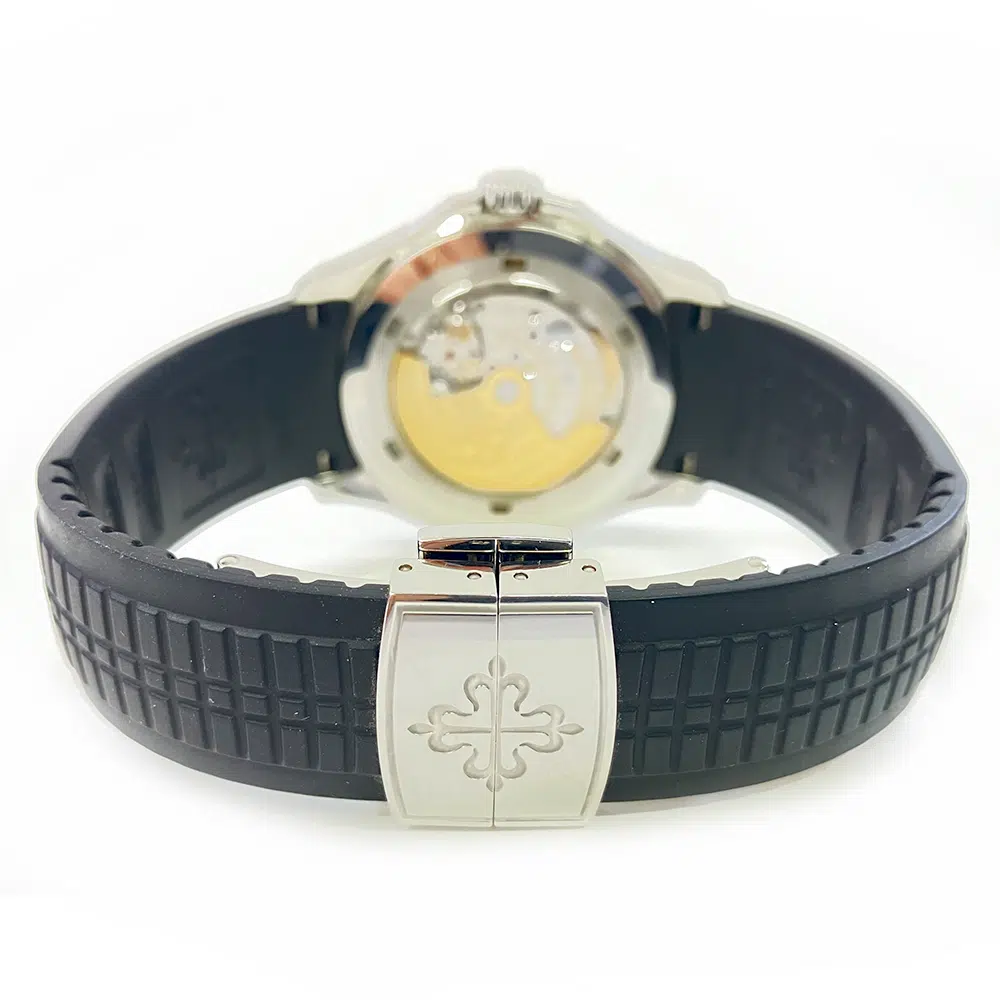 Patek Philippe Aquanaut Travel Time 5164A-001 Stainless Steel With Black Rubber Watch Black Dial 2015 – image 6