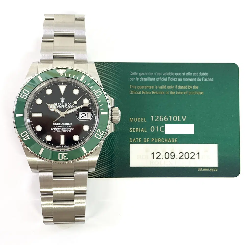 Rolex Submariner Date 41mm Oyster 126610LV Stainless Steel Watch Black Dial Starbucks 2021 – image 3