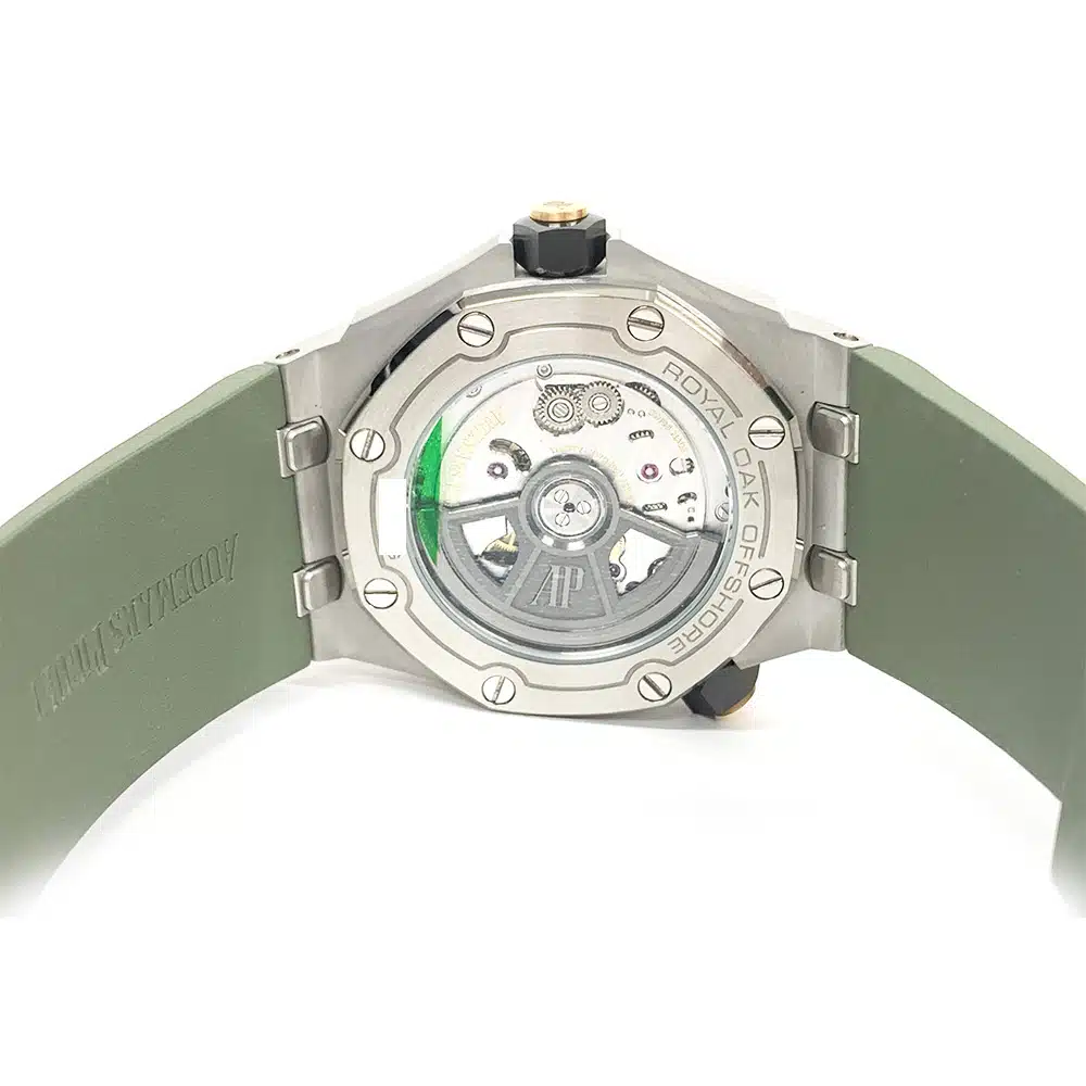 Audemars Piguet Royal Oak Offshore Diver 15720ST.OO.A052CA.01 42mm Stainless Steel with Green Dial Watch 2022 – image 6