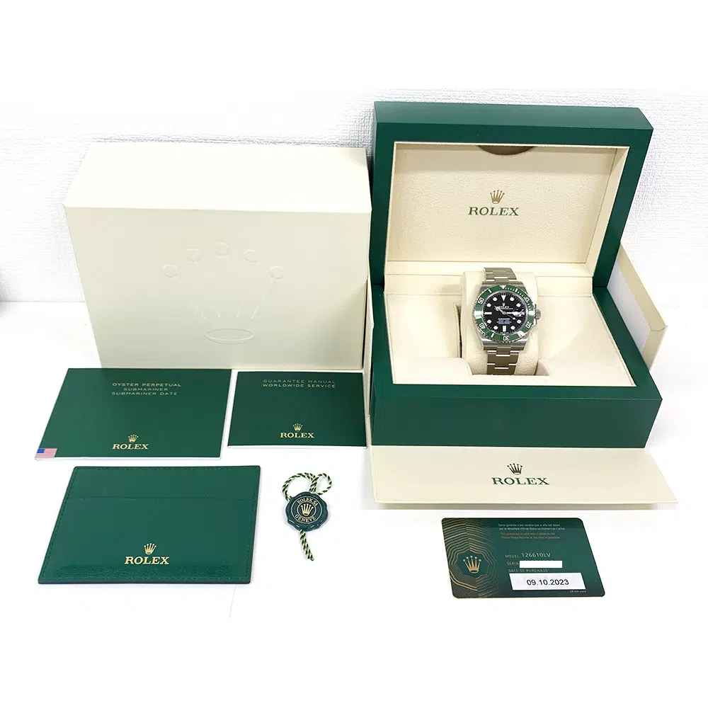 Rolex Starbucks Submariner 126610LV Stainless Steel Watch Black Oyster Bracelet 2023 – image 8