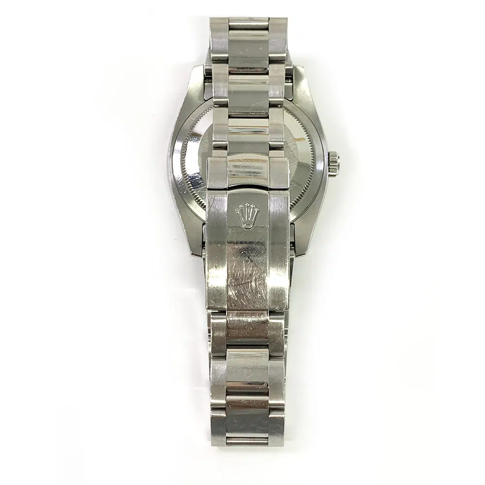 Rolex Datejust 36mm Oyster 116200-0093 Stainless Steel Watch Black Arabic Dial 2009 – image 5