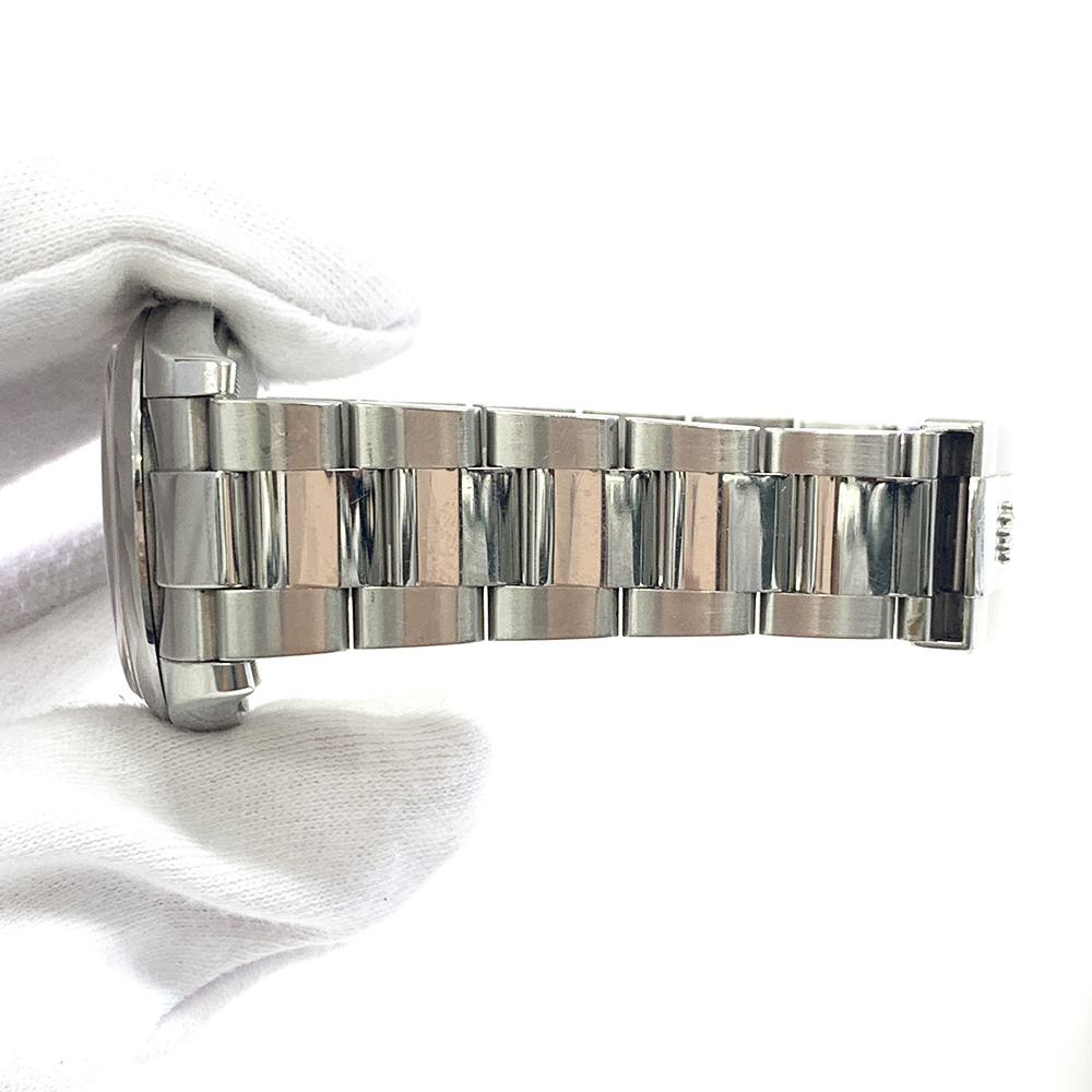 Rolex Datejust 36mm Oyster 116200 Stainless Steel Watch Black Arabic Dial 2009