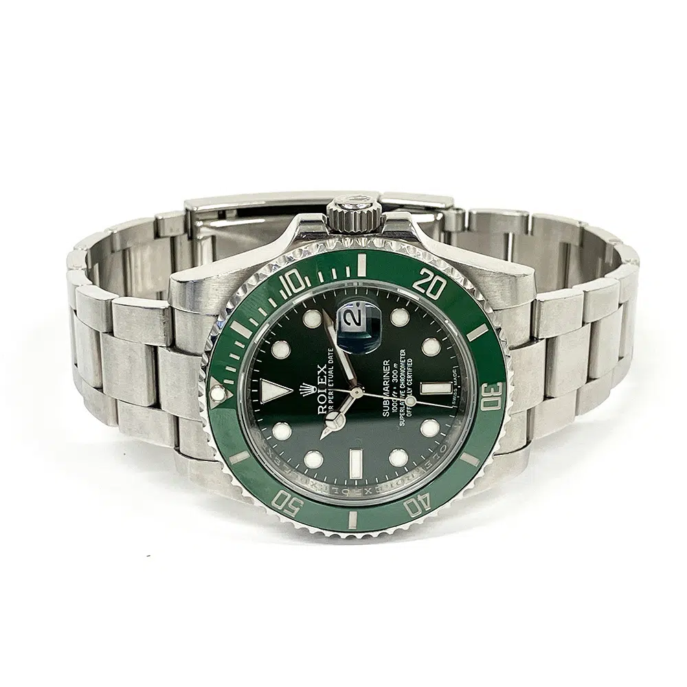 Rolex Submariner Ceramic Bezel Stainless Steel Green 116610LV Green Dial Watch 2011 – image 4