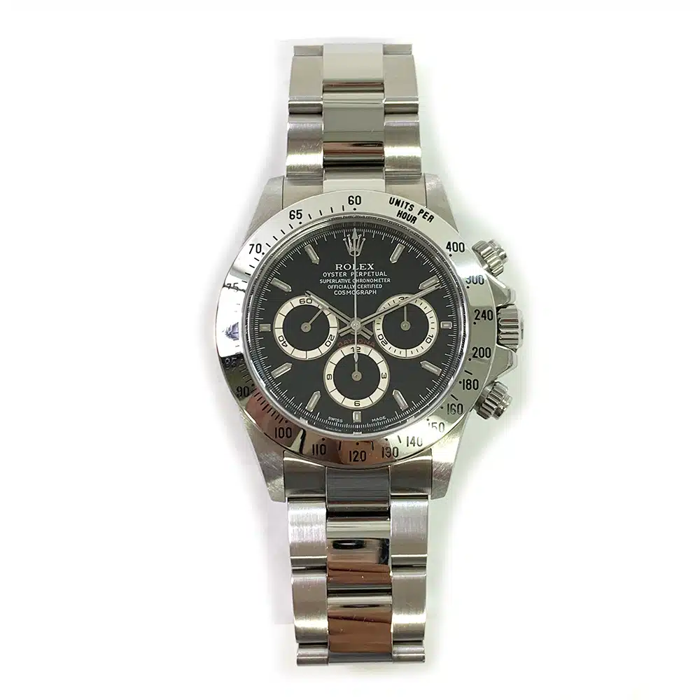 Rolex Cosmograph Daytona 16520 Black Dial Stainless Steel Watch MNT 1999 – image 3
