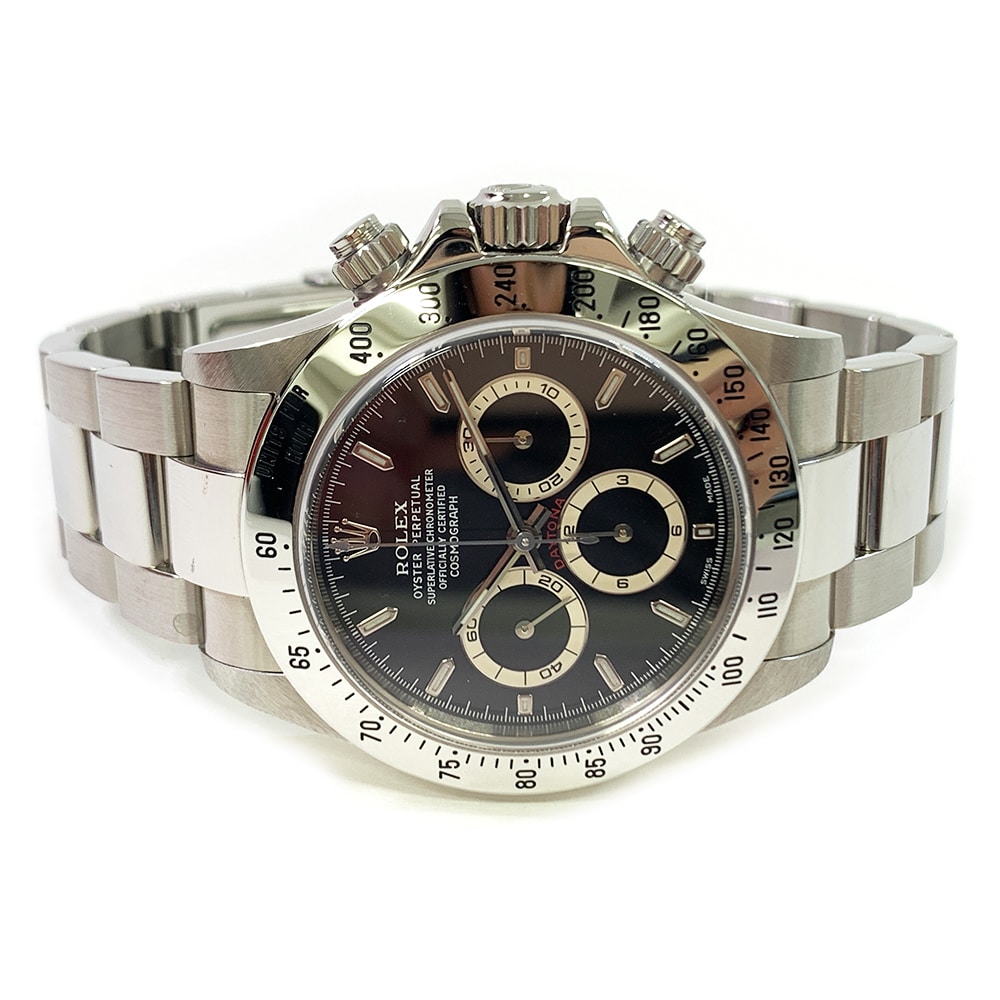 Rolex Cosmograph Daytona 16520 Black Dial Stainless Steel Watch MNT 1999