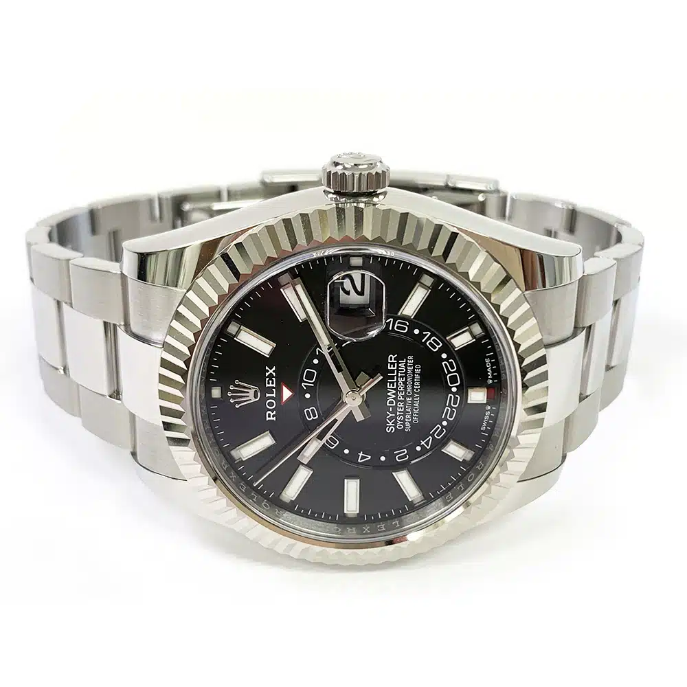 Rolex Sky-Dweller 42mm 336934-0007 Oyster Stainless Steel Watch Black Index Dial MINT 2024 – image 3