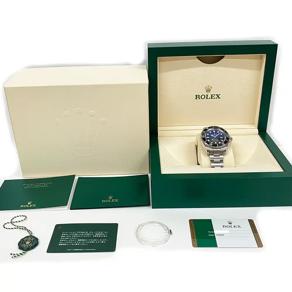 Rolex 116660  Sea-Dweller 44 D-Blue Dial Stainless Steel Men's Watch 2018 – image 8