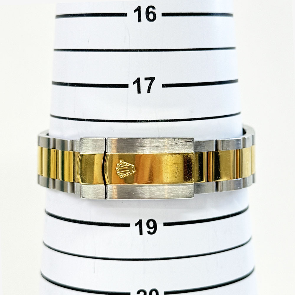 Rolex Datejust Black Dial 41mm Fluted Bezel 126333 SS / YG Oyster Watch 2021