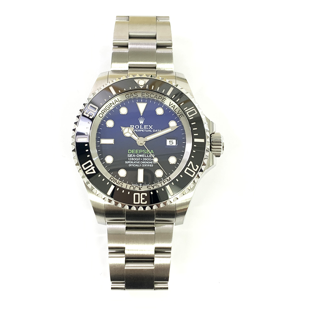 Rolex Sea-Dweller 126660 Deepsea Stainless Steel Oyster Bracelet Watch D-Blue MINT 2018