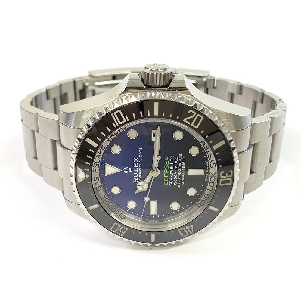 Rolex Sea-Dweller 126660 Deepsea Stainless Steel Oyster Bracelet Watch D-Blue MINT 2018