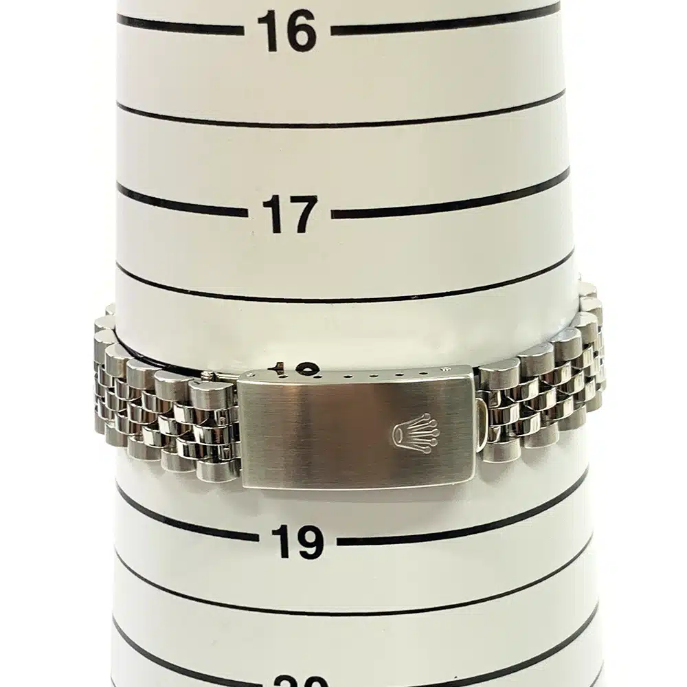 Rolex Datejust 31 Salmon Roman Dial 78274 Stainless Steel & White Gold Jubilee Watch 2000 – image 6