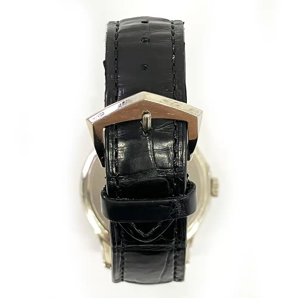 Patek Philippe Calatrava 39mm 5227G-010 White Gold With Black Leather Watch Black Dial 2017 – image 5