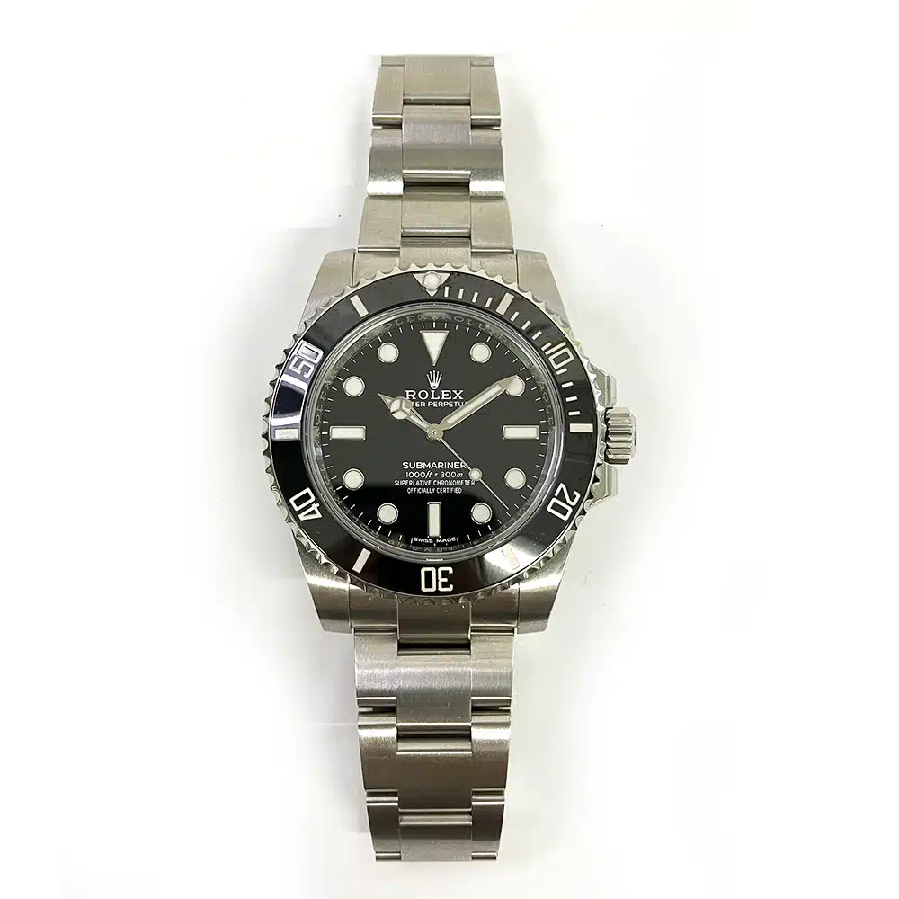 Rolex 40mm Submariner 114060 Oyster Stainless Steel with Black Dial Watch 2018 – image 3